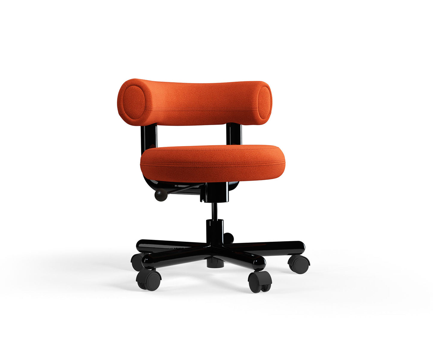 FAT WORK CHAIR BLACK STEEL