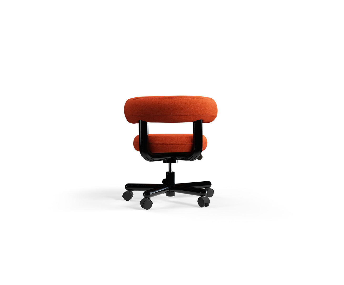 FAT WORK CHAIR BLACK STEEL