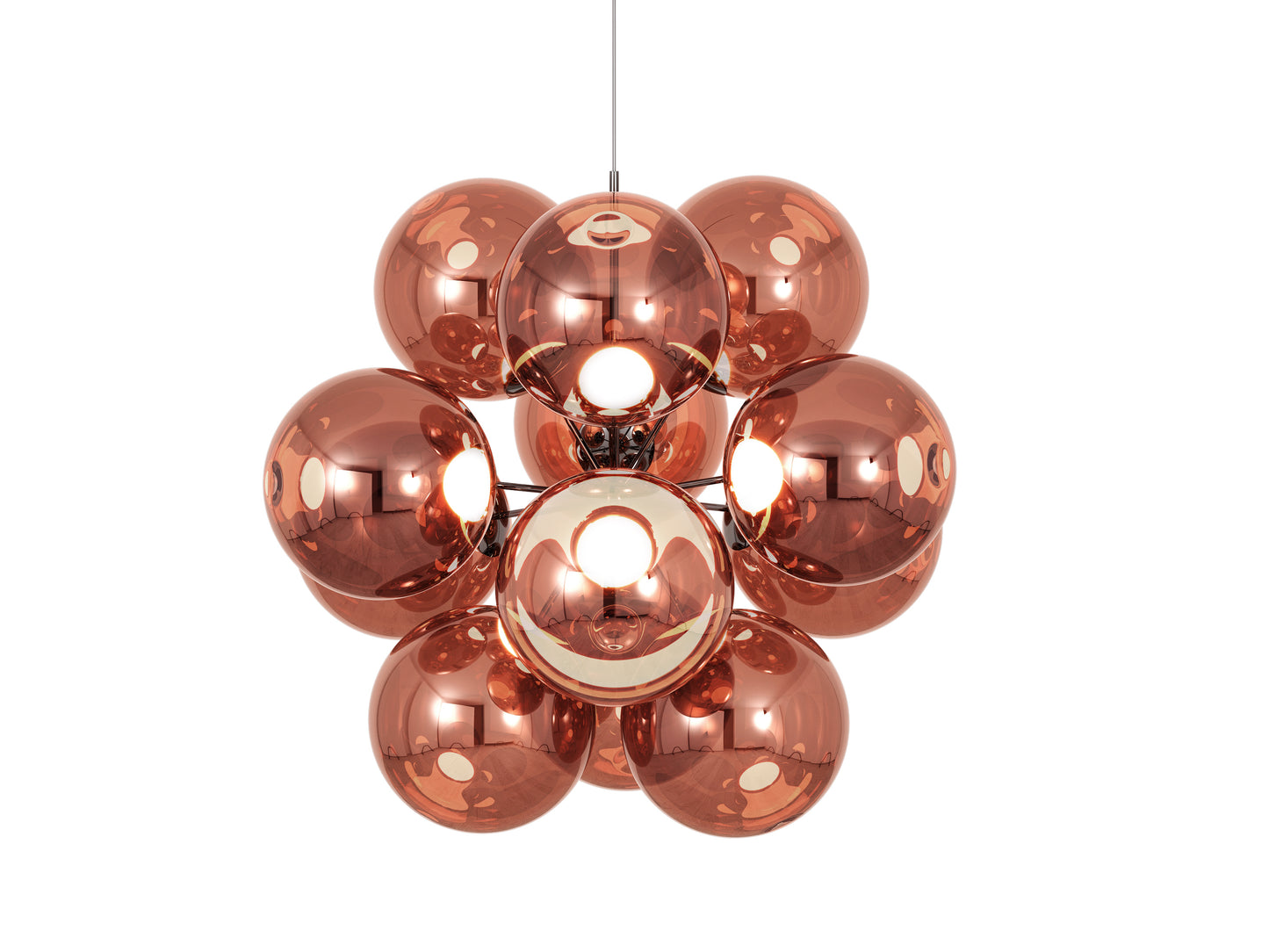 GLOBE BURST CHANDELIER