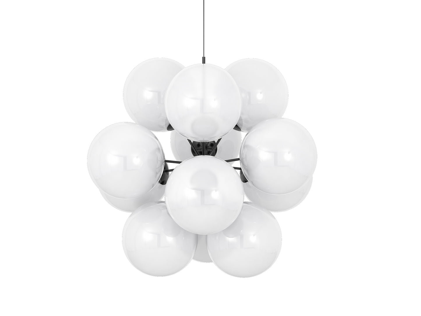GLOBE BURST CHANDELIER