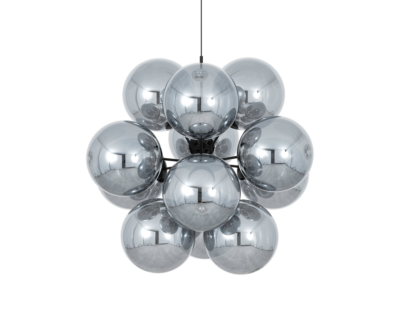 GLOBE BURST CHANDELIER