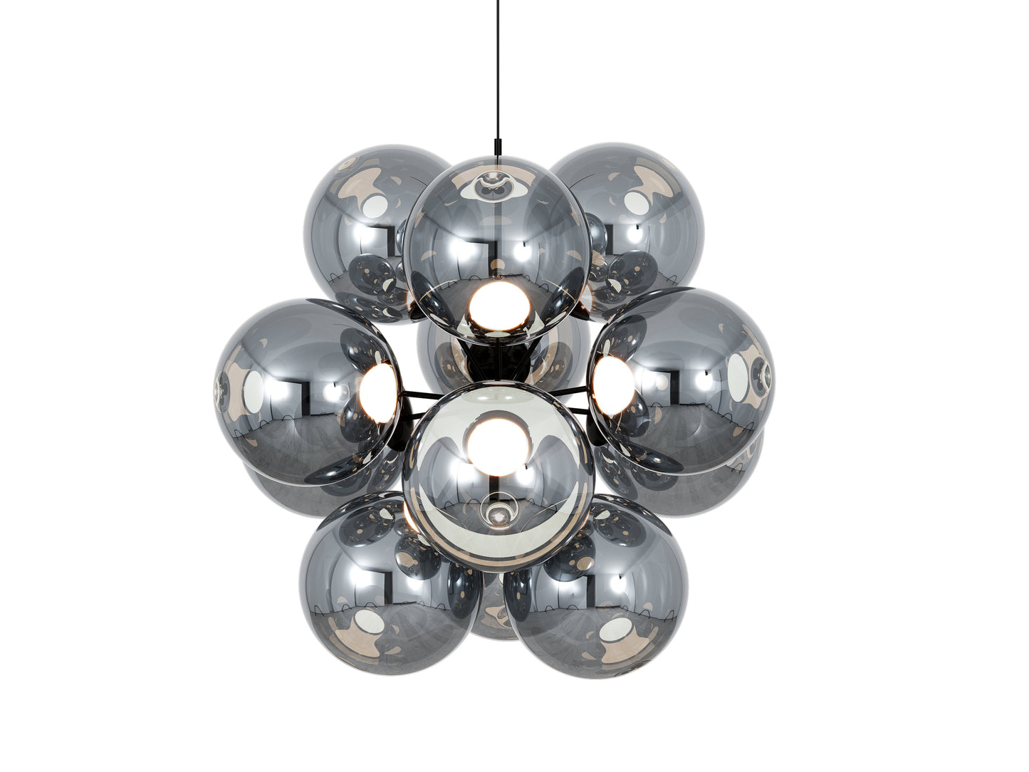 GLOBE BURST CHANDELIER