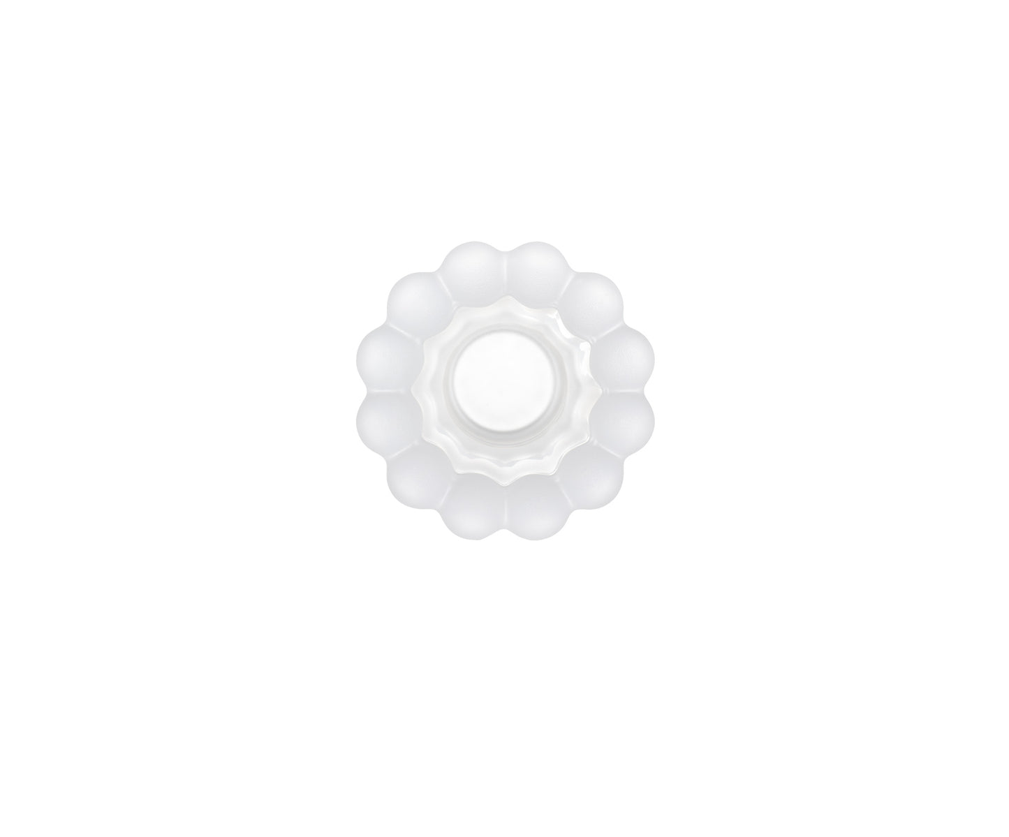 PRESS MEDIUM VASE FROSTED