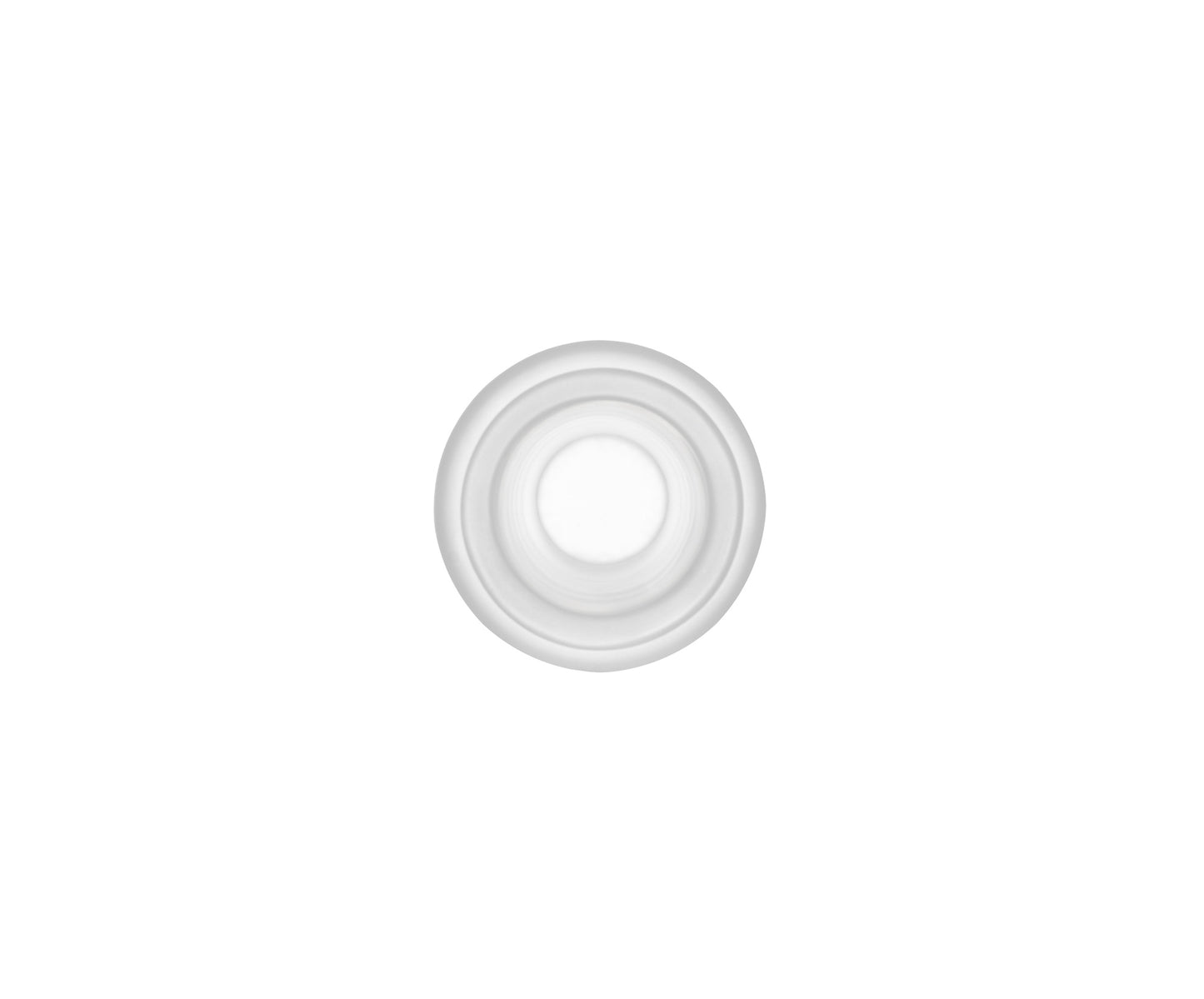 PRESS STEM VASE FROSTED