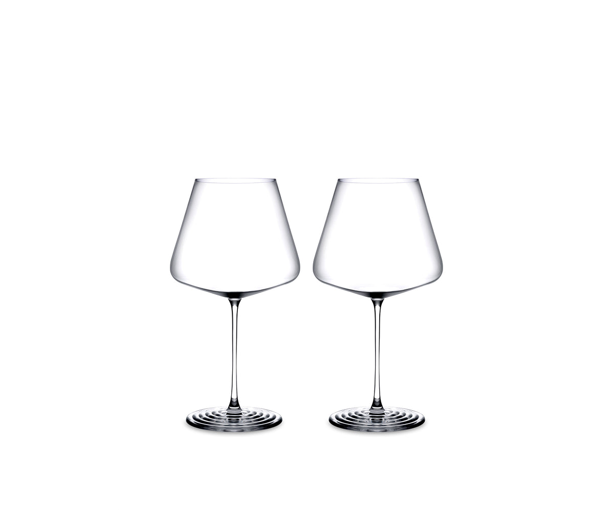 SPLASH RED WINE GLASSES SET OF 2