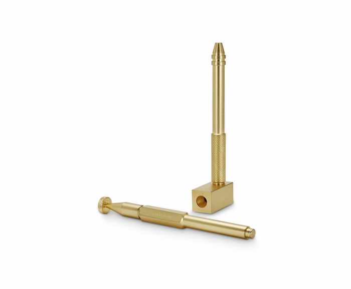 COG PEN BRASS HEX