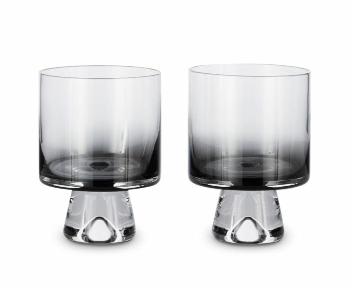 TANK LOW BALL GLASS X2