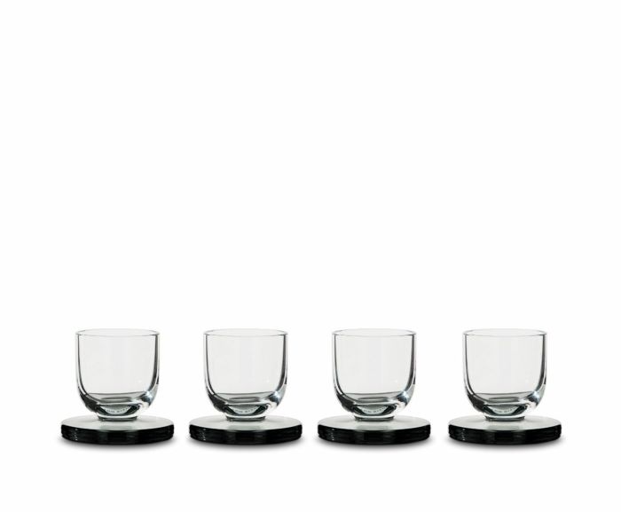 PUCK SHOT GLASSES X 4