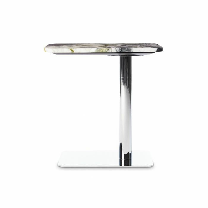 FLASH TABLE RECTANGLE CHROME PRIMAVERA
