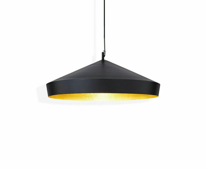 BEAT FLAT PENDANT LED BLACK
