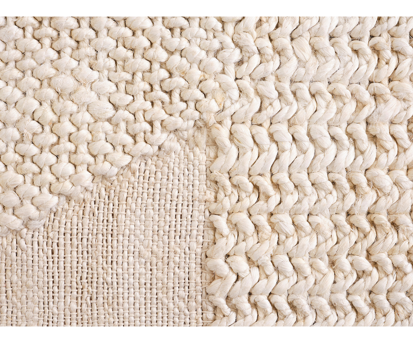KNOTTY RUG WHITE