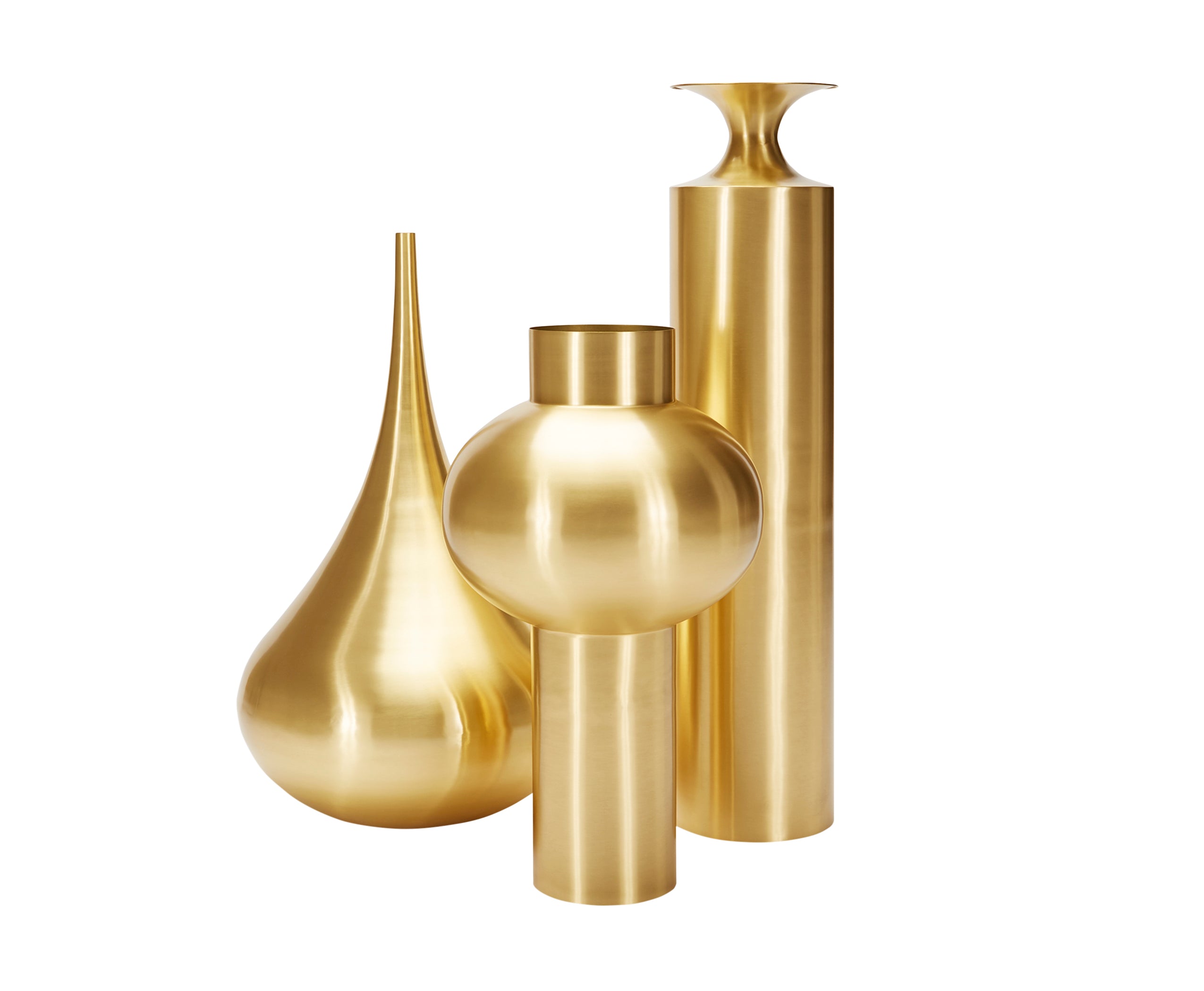 BEAT VESSEL TALL BRASS – Tom Dixon ONLINE STORE – トム