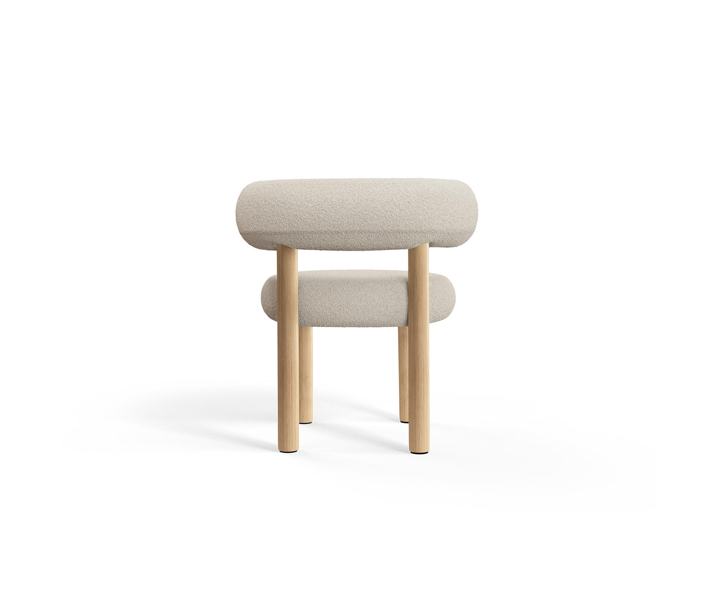 FAT DINING CHAIR WOOD