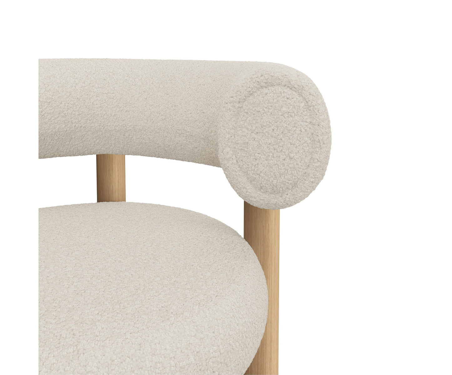 FAT DINING CHAIR WOOD