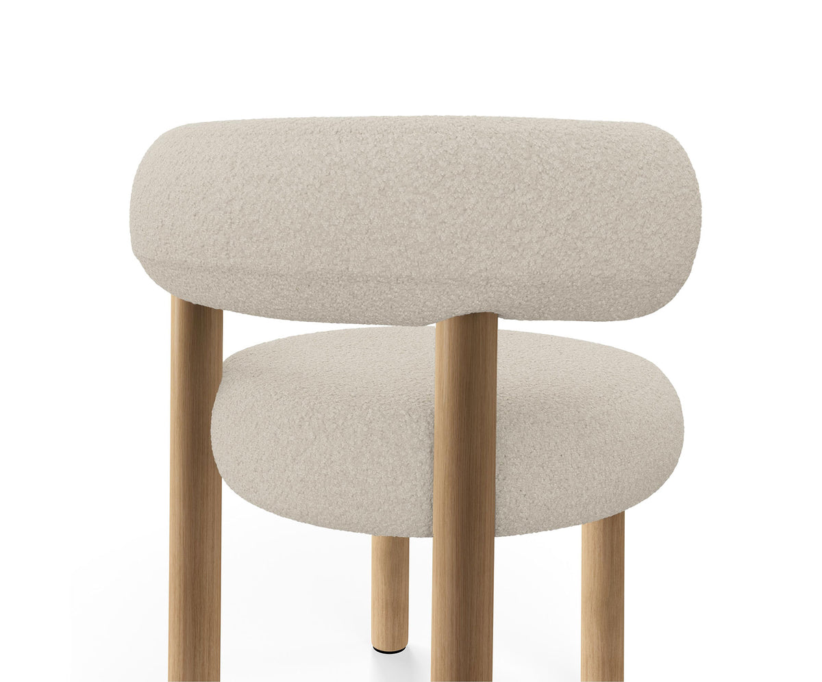 FAT DINING CHAIR WOOD