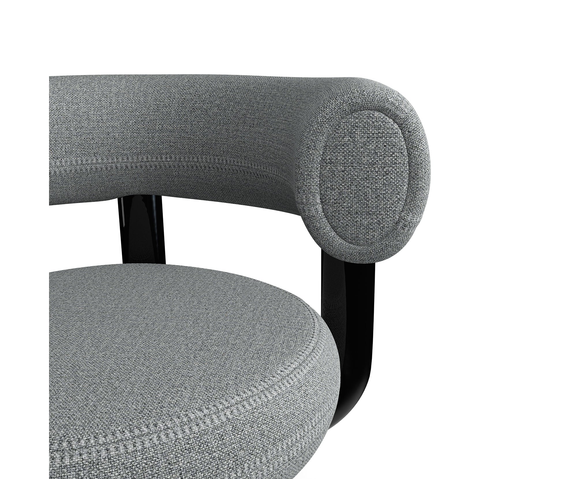 FAT WORK CHAIR BLACK STEEL QUICK SHIPMENT – Tom Dixon ONLINE STORE