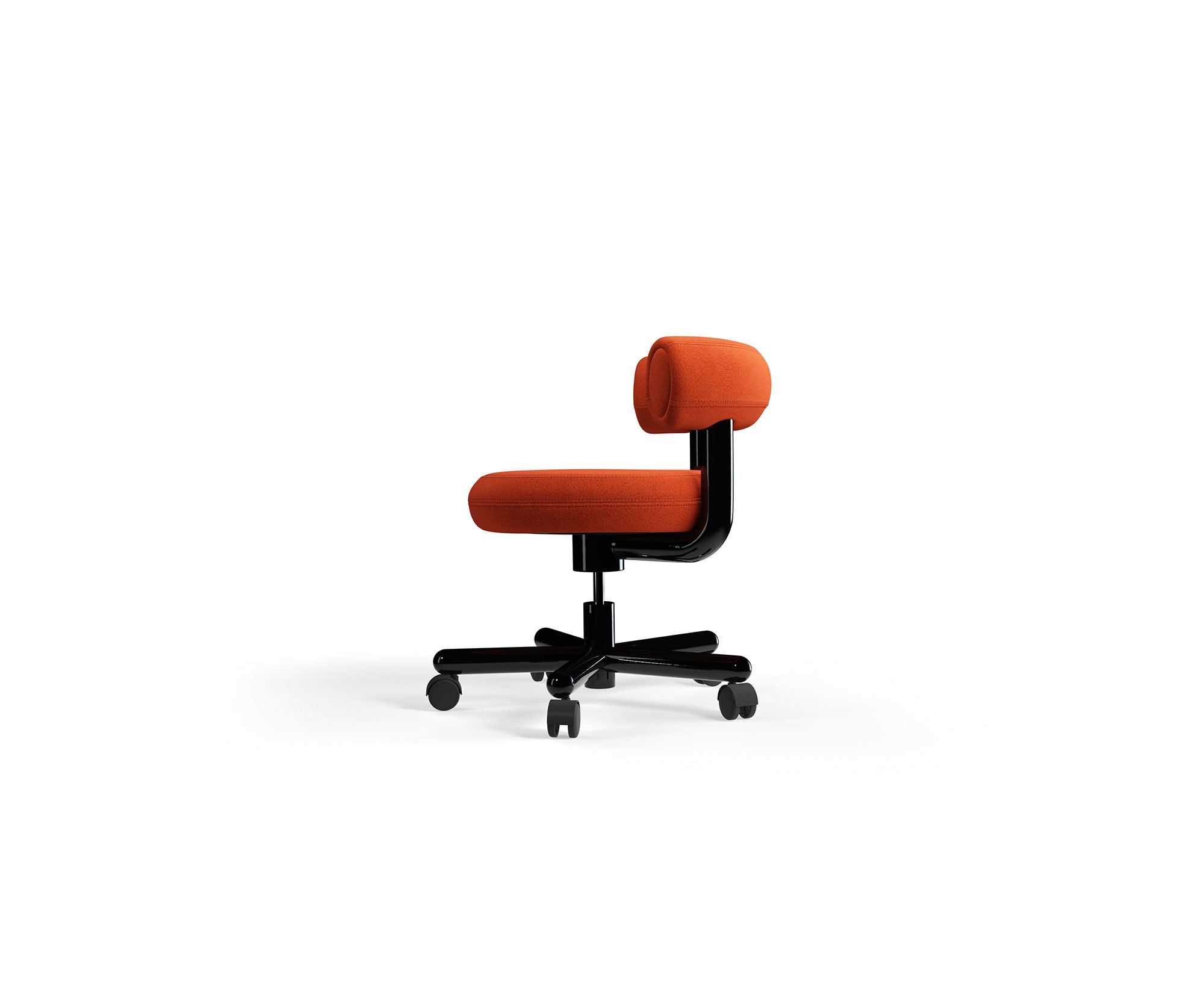 FAT WORK CHAIR BLACK STEEL（ファット ワーク チェア ブラック