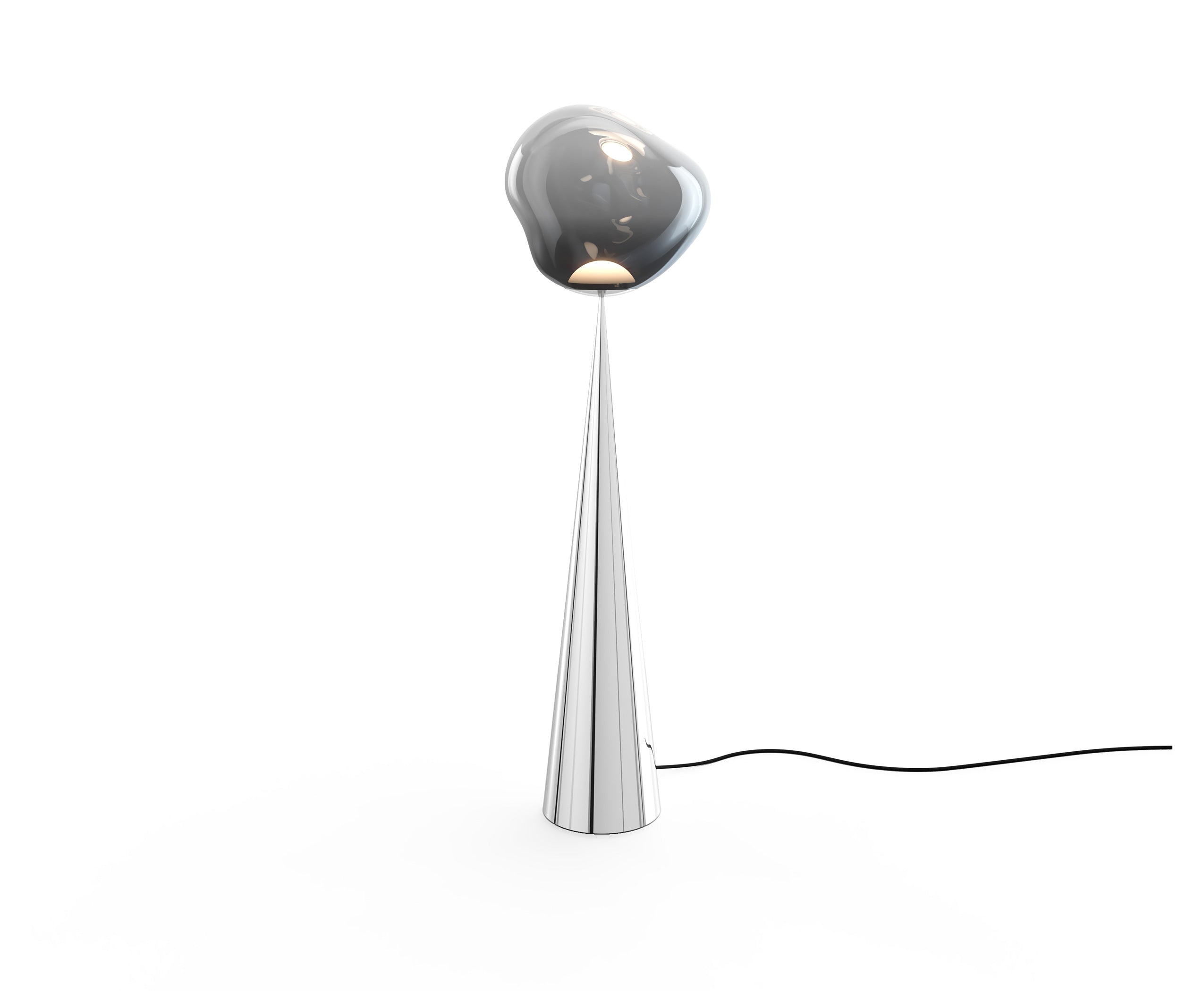 MELT CONE FAT FLOOR SILVER（メルト コーン ファット フロア シルバー