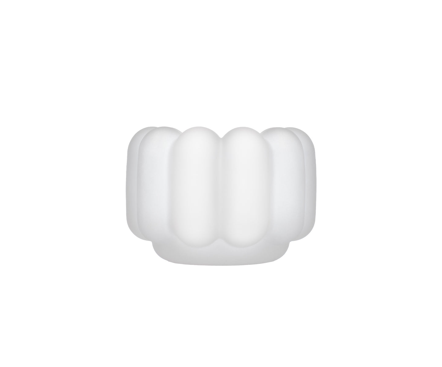 PRESS TEALIGHT VERTICAL FROSTED