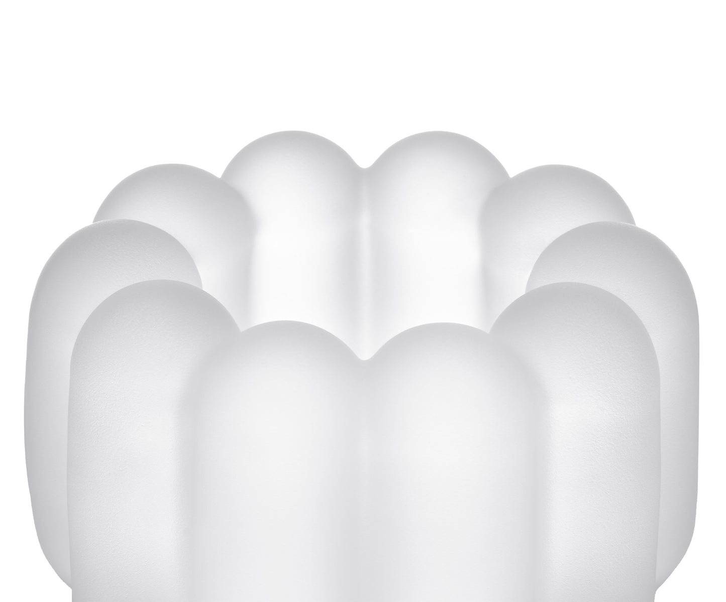 PRESS TEALIGHT VERTICAL FROSTED