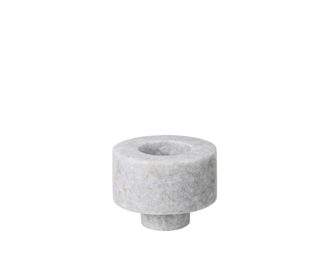 STONE STACKING CANDLEHOLDER WHITE – Tom Dixon ONLINE STORE – トム