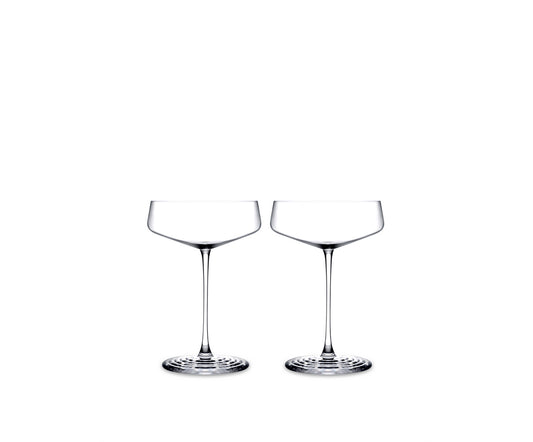 SPLASH COUPE GLASSES SET OF 2