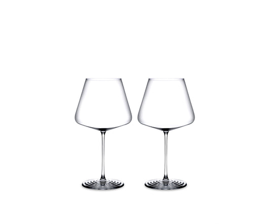 SPLASH RED WINE GLASSES SET OF 2