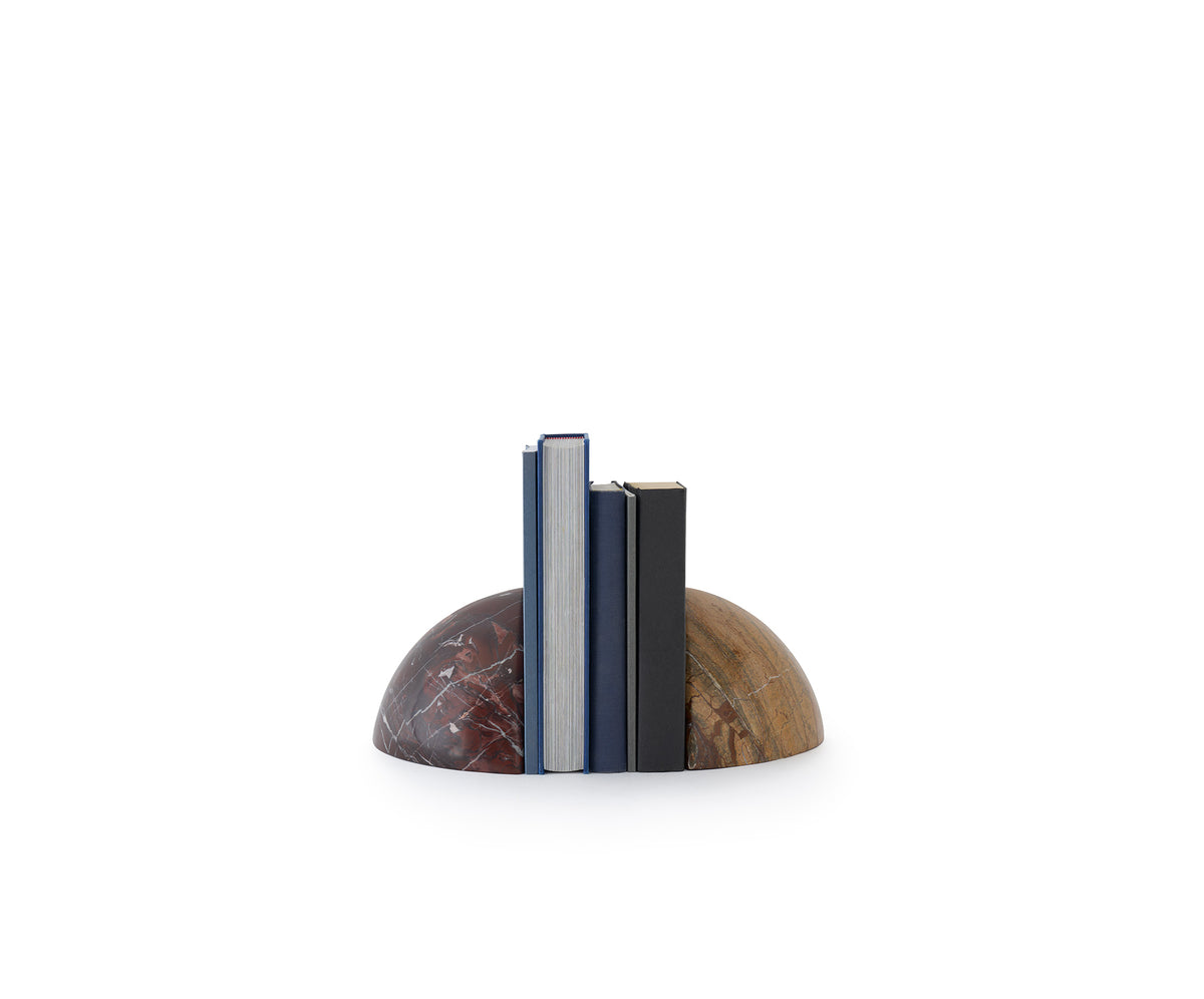 BOULDER SET OF 2 BOOKENDS
