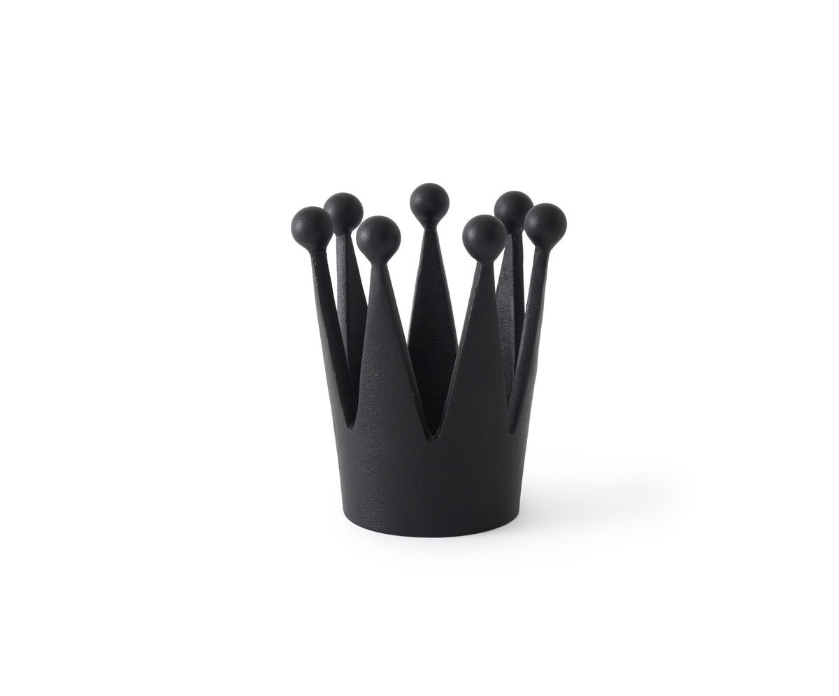 CAST IRON CROWN TEALIGHT