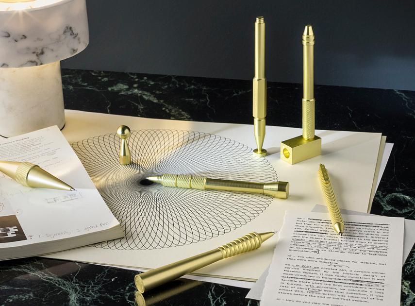 COG PEN BRASS HEX – Tom Dixon ONLINE STORE – トムディクソン 日本