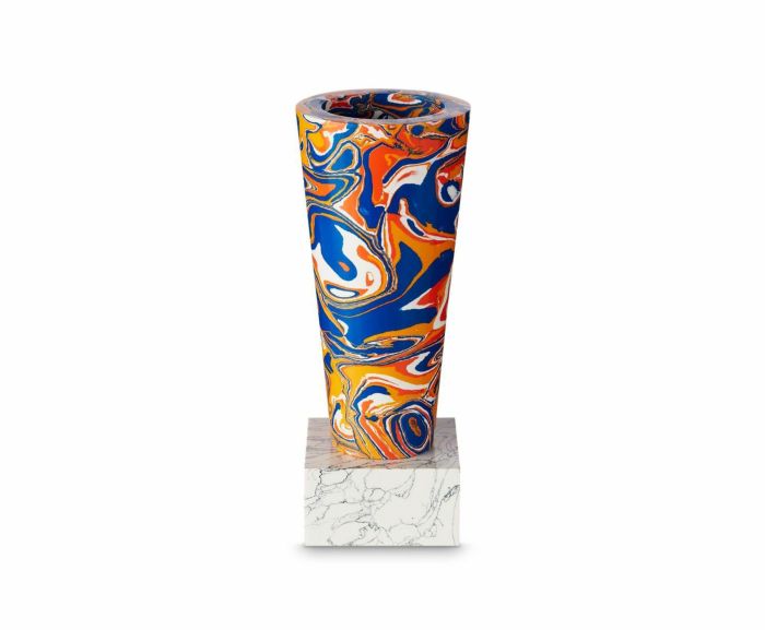 SWIRL STEM VASE