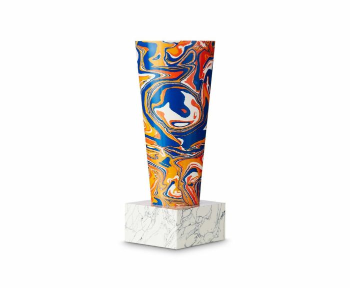 SWIRL STEM VASE