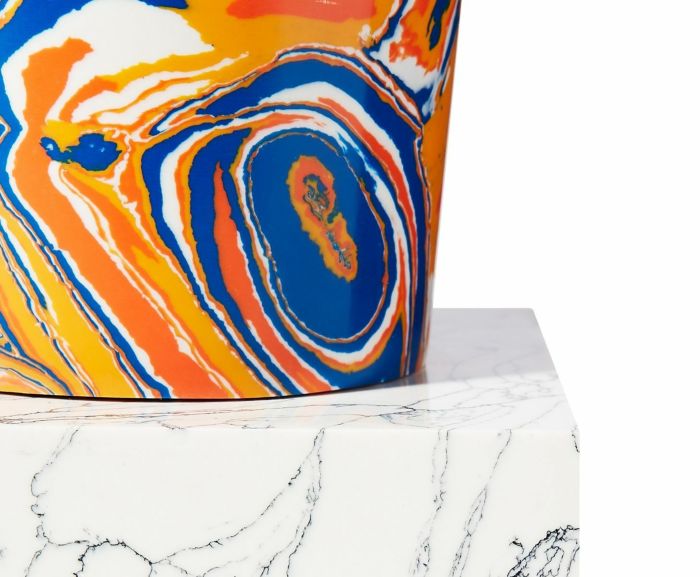 SWIRL STEM VASE