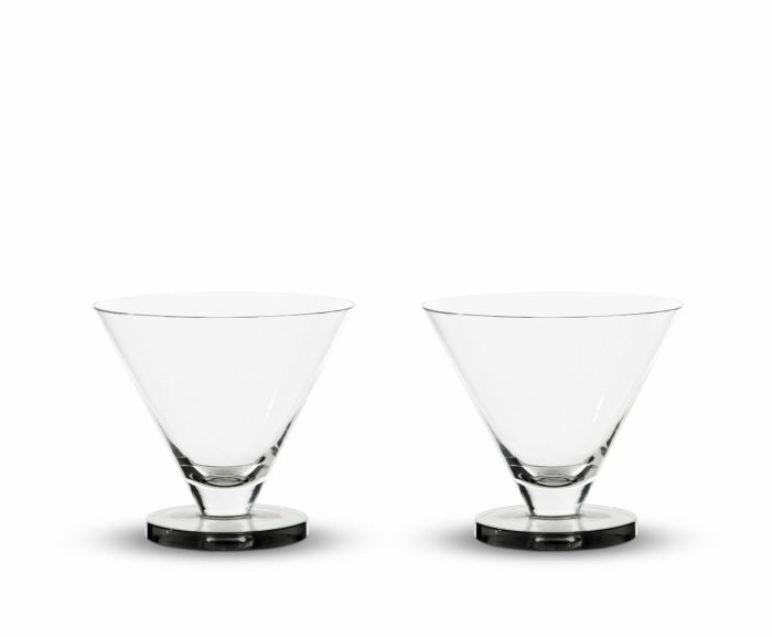 PUCK COCKTAIL GLASS X 2