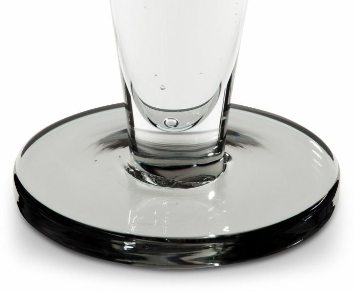PUCK FLUTE GLASS X 2